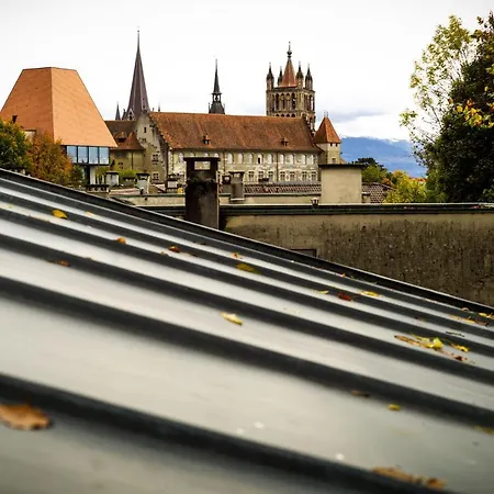 Fabulous Duplex 220 M2 City Center W/view Old Town Lausanne
